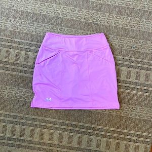 Pink Under Armour tennis golf skirt skort